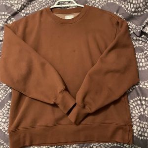 TNA cozy fleece boyfriend sweatshirt